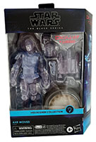 Axe Woves, Star Wars The Black Series, Holocomm Collection, mit Hologramm-Effekt,  Actionfigur, Sammelfigur  mit beleuchtetem Standfuß und Zubehör