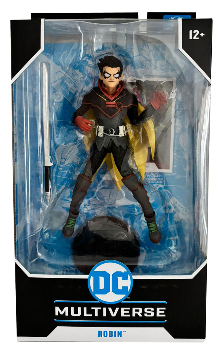 DC Multiverse Pinguin, Batman oder Robin Actionfigur Waffe, Sammelkarte, Auswahl - Bild 10 von 10