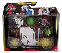 ​Bakugan Battle 5-Pack PK4, Special Attack Bruiser, Special Attack Octogan, Ventri, Hammerhead, Butterclaw
