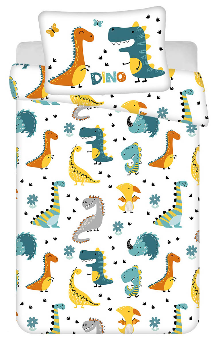Baby Kids Bedding Dinosaur Forest Animals 100x135 40x60 Brachiosaurus Selection - Picture 17 of 18