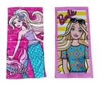 Badetuch Barbie für Mädchen, Strandtuch 100% Baumwolle, Gr. 70x140 cm (Auswahl)