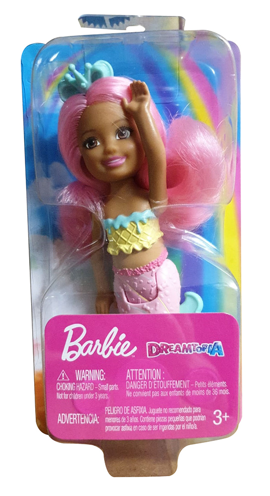 Barbie FKN04 Dreamtopia Mini-Meerjungfrau: Bonbon-Chelsea