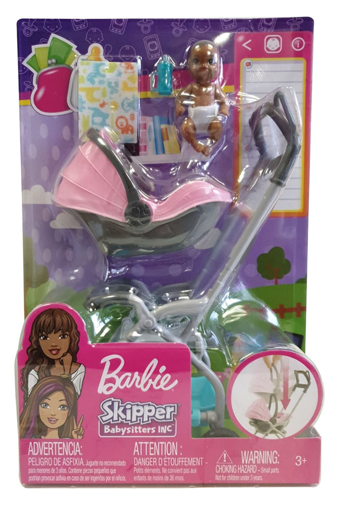 Missie feedback heelal Mattel Barbie Skipper Babysitters Baby Buggy FXG95 Bedtime GHV88  (Selection) | eBay