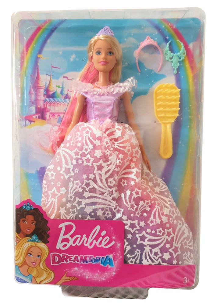 Barbie GFR45 - Dreamtopia Ballkleid Prinzessin Puppe mit blonden Haaren, Puppen