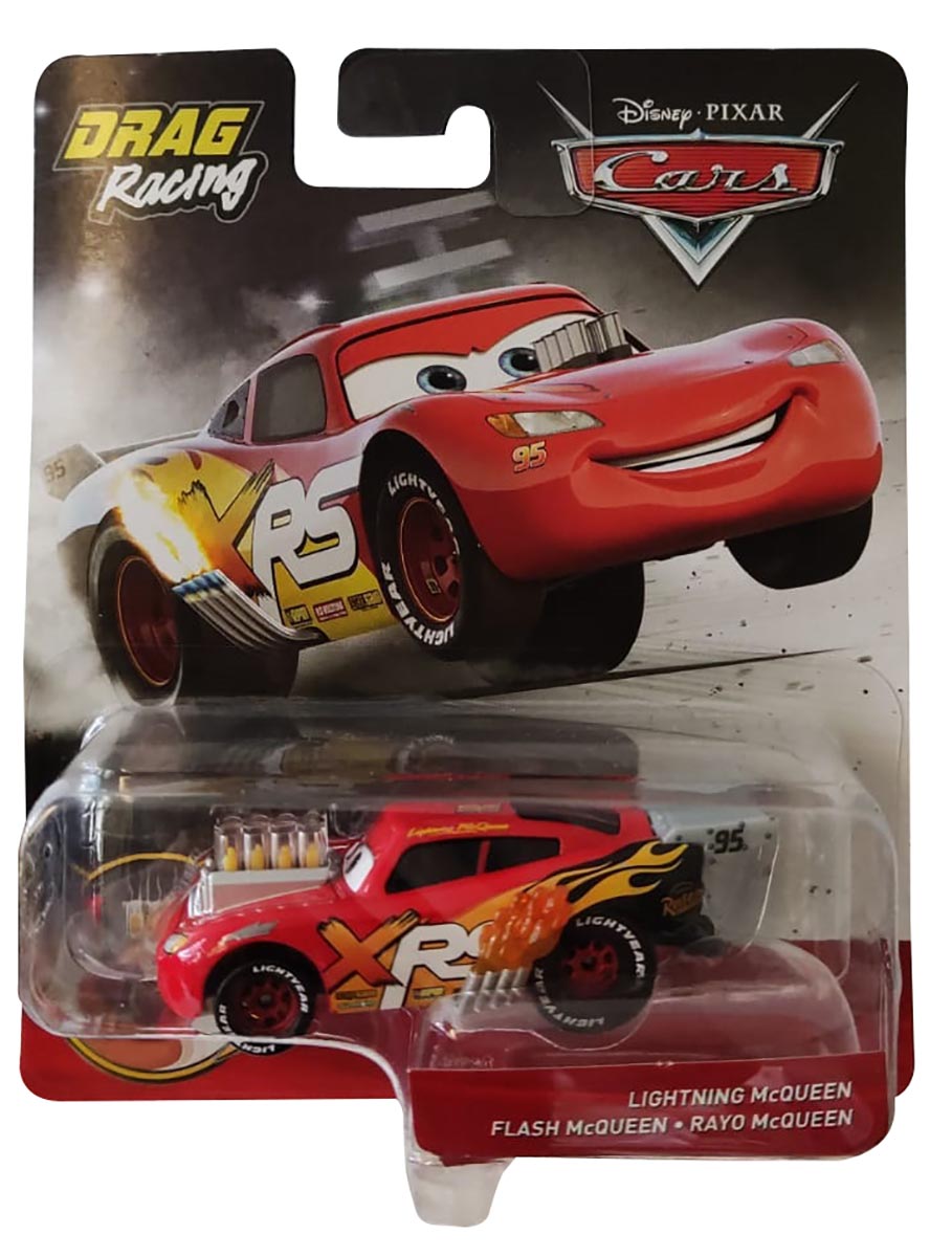Cars XRS Drag Racers Lightning Mcqueen  GFV33/GFV34  Mattel 