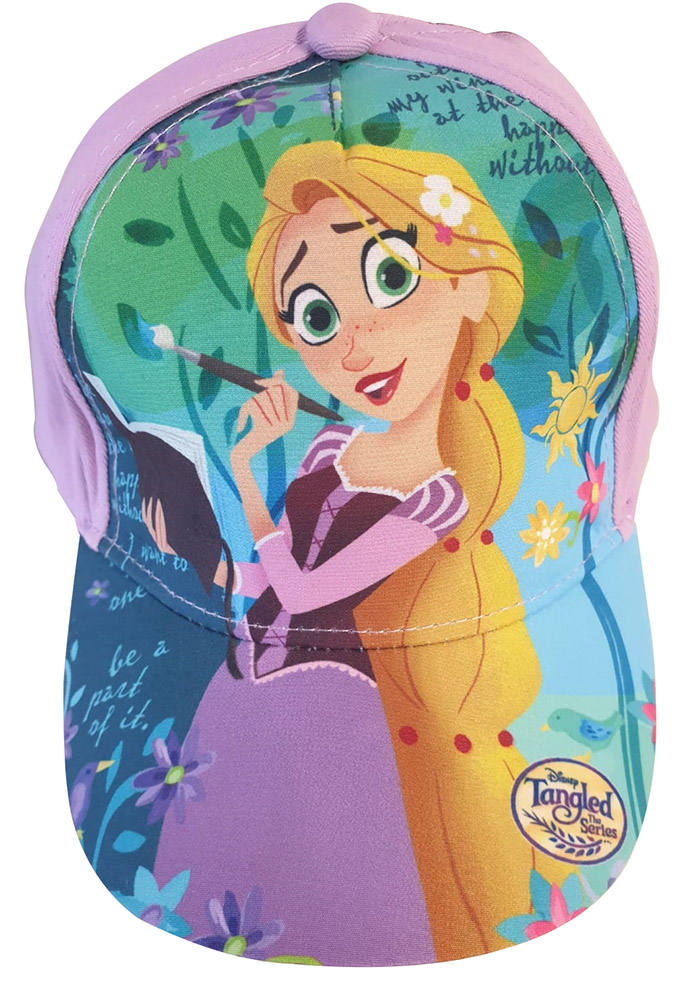 Disney Rapunzel Mädchen Kappe im lila Kleid Flieder 54