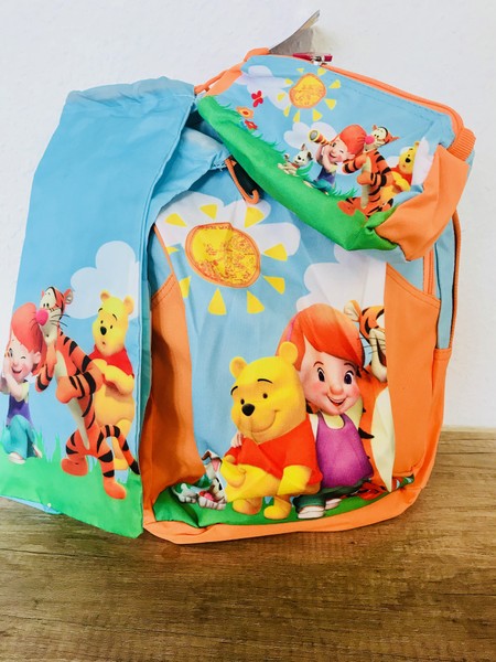 Disney "Winnie the Pooh" Kinderrucksack-Set: Rucksack + Turnbeutel + Federtasche