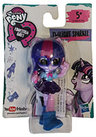 Hasbro E1082 My Little Pony Equestria Girls Figur Twilight Sparkle mit Kleid und Brille lila Minipuppe
