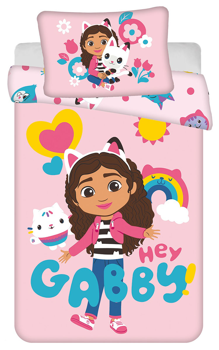 Disney Lilo Stitch Gabby`s Dollhouse Frozen Bettwäsche 100x135cm 100% Baumwolle - Picture 18 of 18