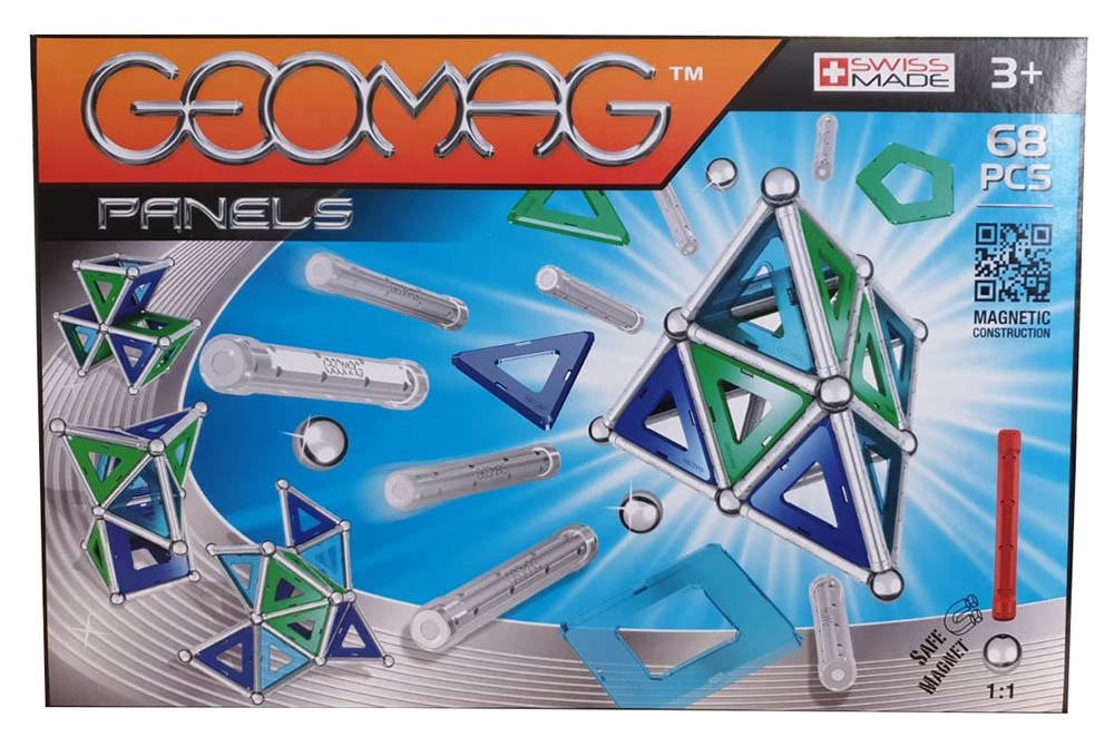 Geomag „Panels“ Konstruktiionsspielzeug 68-teilig mit Magneten
