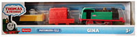 Fisher-Price GDV33 Thomas & Friends, Lok Gina mit Anhängern aus Thomas, die kleine Lokomotive & Freunde, motorisierter Zug, Mehrfarbig