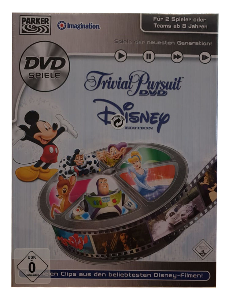 Hasbro - Parker 44743 Trivial Pursuit Disney DVD