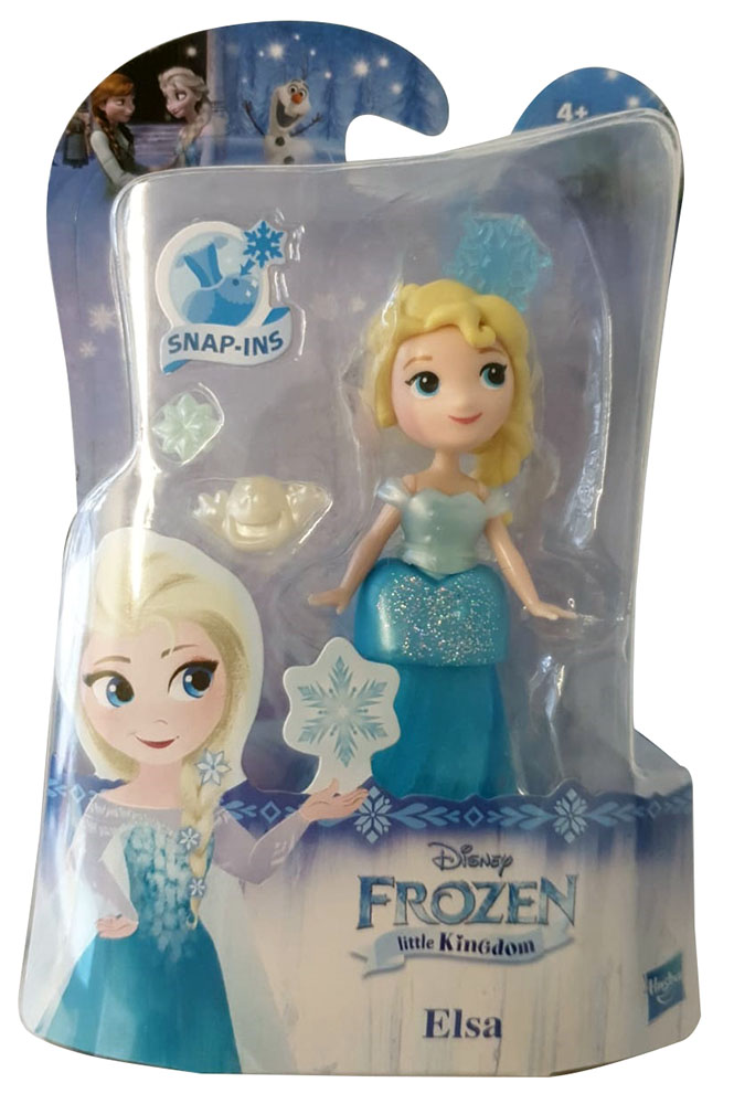 Hasbro Disney Frozen C1096 Elsa, die Prinzessin 6,5 cm groß, Sammelfigur