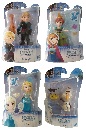 Hasbro Disney Frozen little Kingdom Sammelfiguren 4er Set mit Kristoff, Anna, Elsa und Olaf mit passenden Accessoires