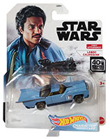 Hot Wheels GMJ04 Character Cars Lando Carlissian, Star Wars, zum sammeln und spielen