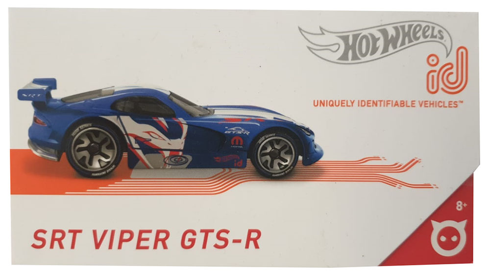 Hot Wheels iD FXB05 - SRT Viper GTS-R mit NFC-Chip zum scannen in Hot Wheels iD App