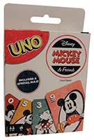 Mattel Games GGC32 UNO Disney Mickey Mouse and Friends Kartenspiel mit Sonderegel