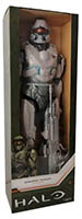 Jazwares HLW0024 Halo Infinite The Spartan Collection Figur Spartan Tanaka mit DMR Waffe Actionfigur weißer Anzug 30 cm