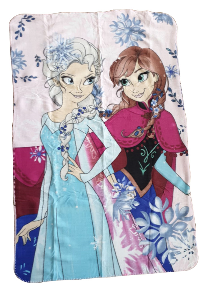 Kinder Fleecedecke Disney Frozen Schwestern Anna Elsa 100 x 150 cm kuschelweich