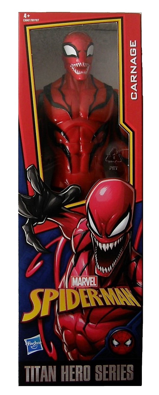 Marvel C0007 CARNAGE Spiderman Figur Titan Hero Series 30 cm