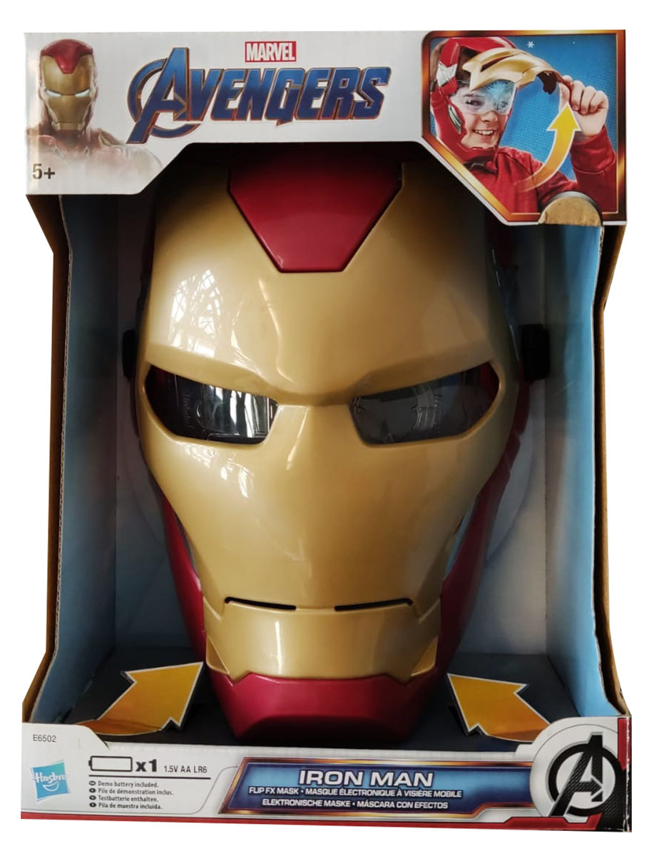Hasbro Marvel Avengers Iron Man elektronische Maske mit Lichteffekten für  Kinder