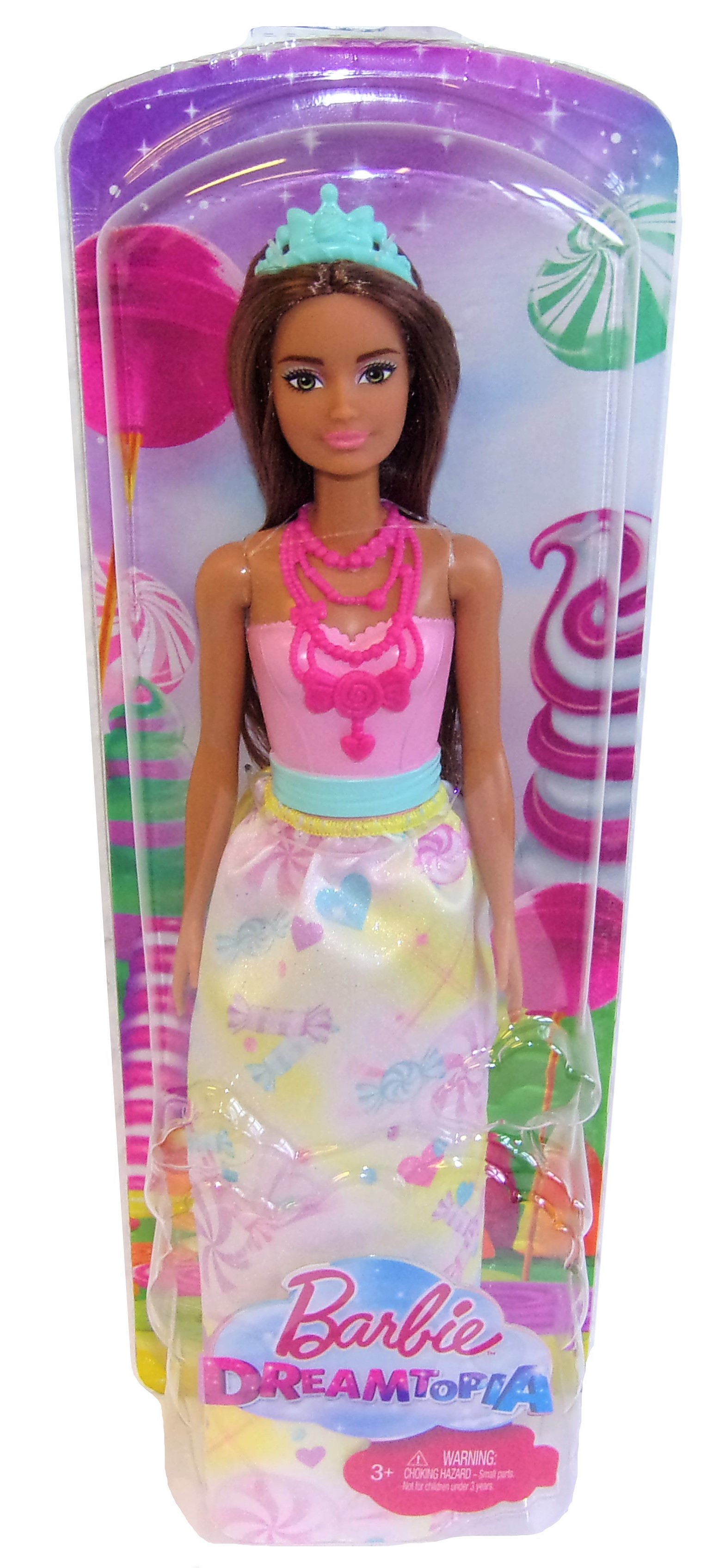 Mattel Prinzessinnen Barbie Puppe Dreamtopia Mädchen Bonbon Regenbogen Juwelen 