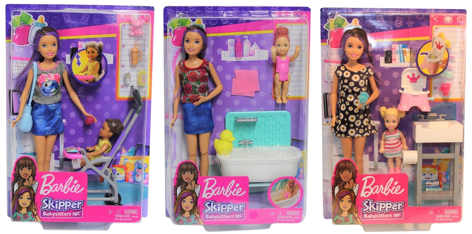 Mattel Barbie Skipper Babysitters Inc verschiedene Spielsets (Auswahl)