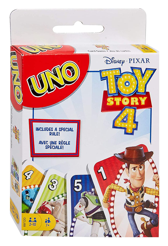 Mattel Games GDJ88 - UNO Disney Pixar Toy Story 4 Kartenspiel