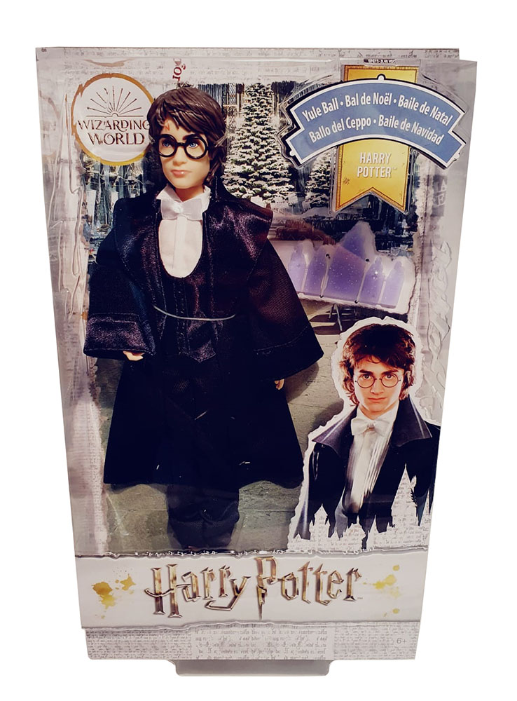 Mattel Harry Potter Puppe im schwarzen Anzug mit langem Mantel GFG13