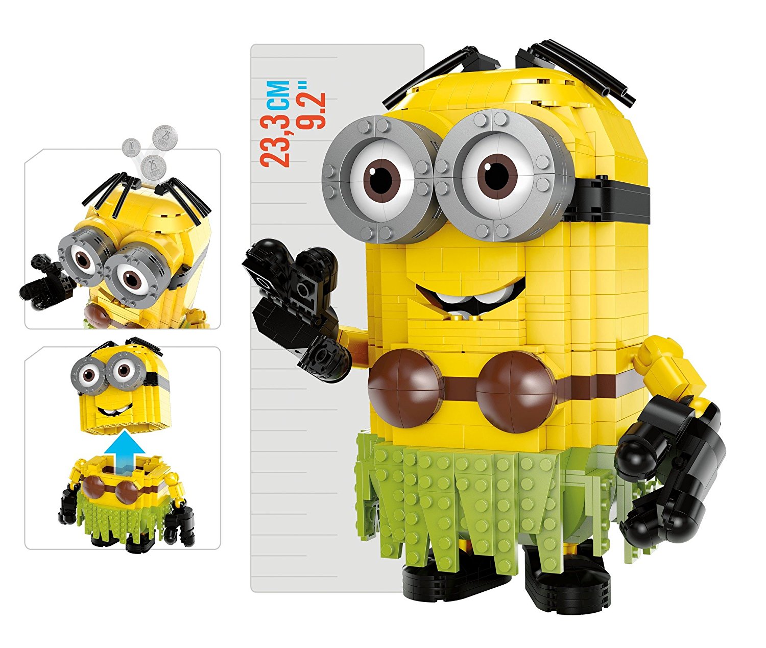 Mega Construx FDX85 Ich einfach unverbesserlich 3 Luau Build a Minion
