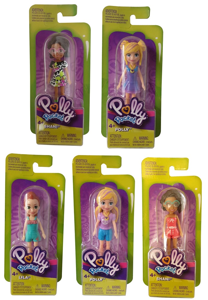 Mattel Polly Pocket Sammelpuppen versch. Charaktere Sommerstyles (Auswahl)