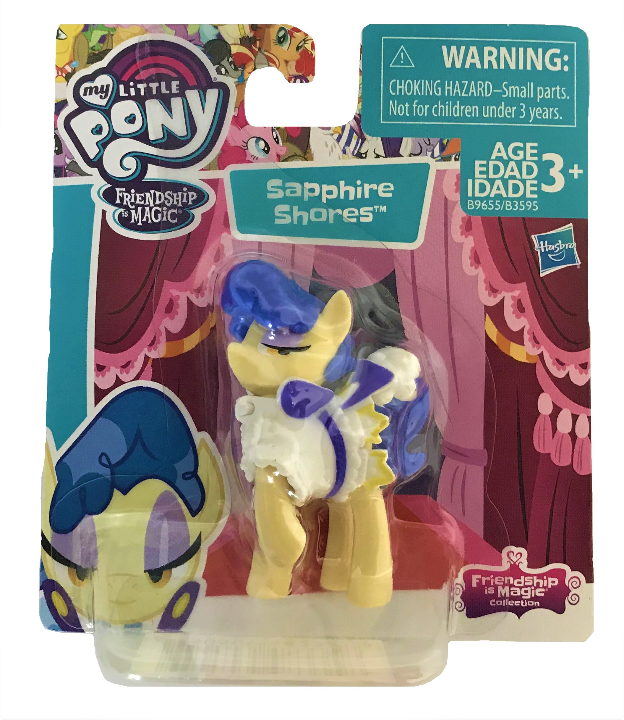 Hasbro My Little Pony Friendship Magic B9655 Sapphire Shores gelb