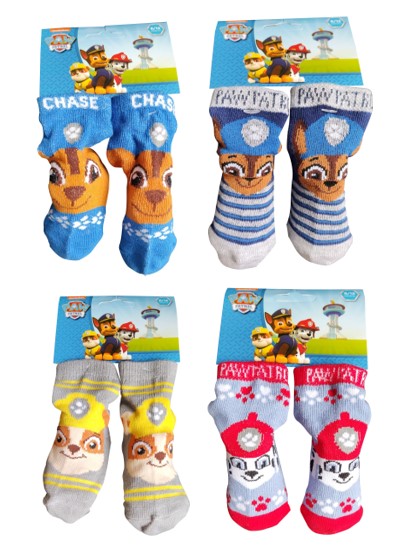 Nickelodeon Paw Patrol Baby Socken mit Hund mehrfarbig Größe 15/17 (Auswahl)