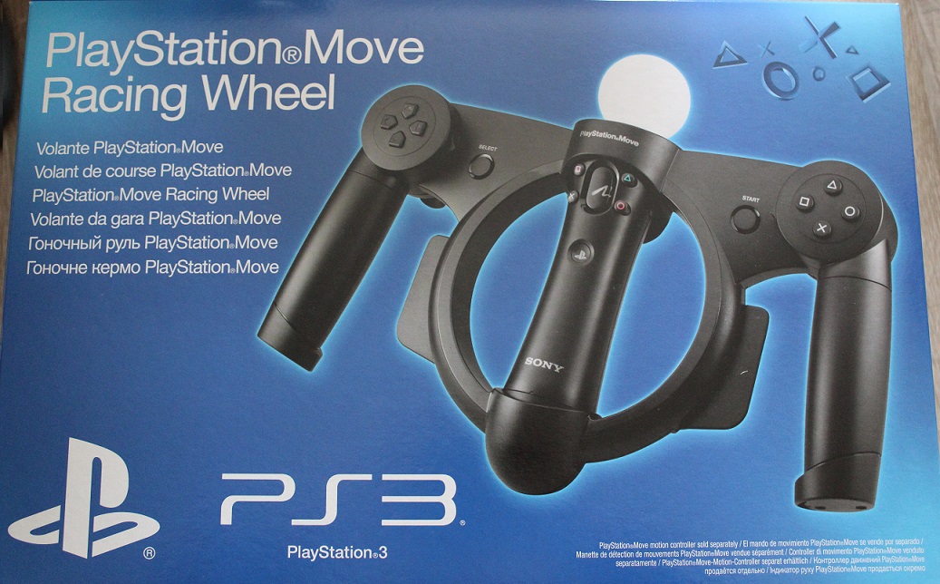 PS3 - Lenkrad "Move Racing Wheel"