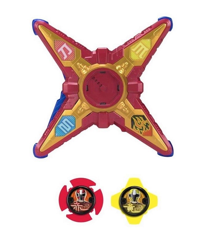 Power Rangers 43500 Ninja Steel Deluxe Morpher with ninja stars for ...