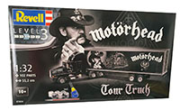 Revell 07654 Motörhead Tour Truck Schwarz Rock-Band Lemmy Kilmister Modelltruck Fanartikel 55cm 102 Teile