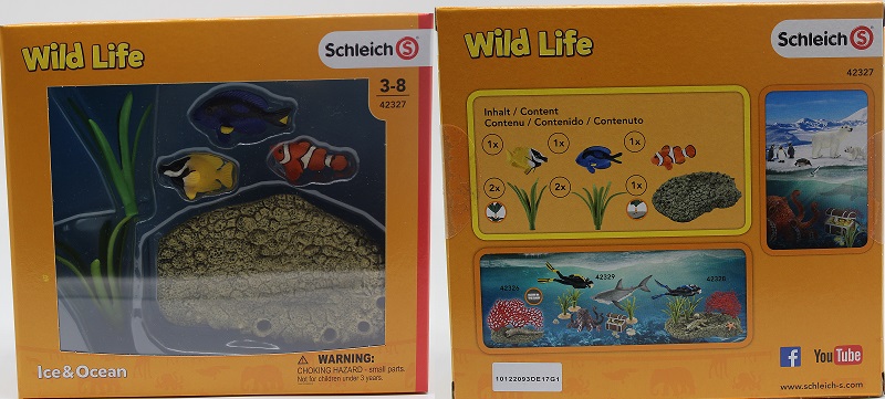Schleich 42327- Spielzeugfigur, Korallenfische