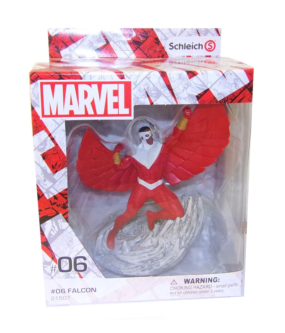 Schleich Marvel Iron Man Spider-Man Captain America Venom Thor Falcon NEU 