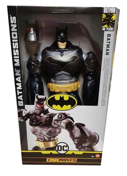 True Moves DC Batman bewegliche Actionfigur in Mission (Film-Kostüm) 30cm