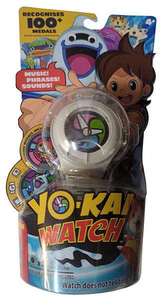 Hasbro Yo-Kai Watch Armband, Staffel 1 mit Sound Sätze und Musik inkl. 2 Medaillen für Kinder